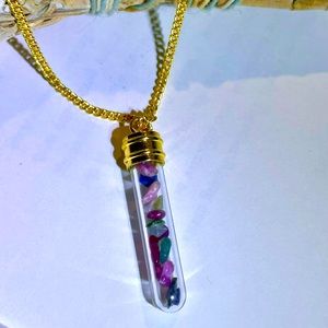 Gold Filled Gemstone Necklace